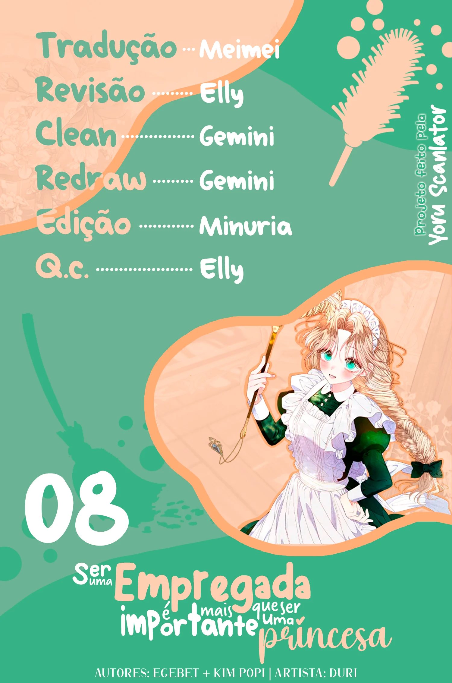 Ser uma empregada é mais importante que ser uma princesa Capítulo 8 Página 1
