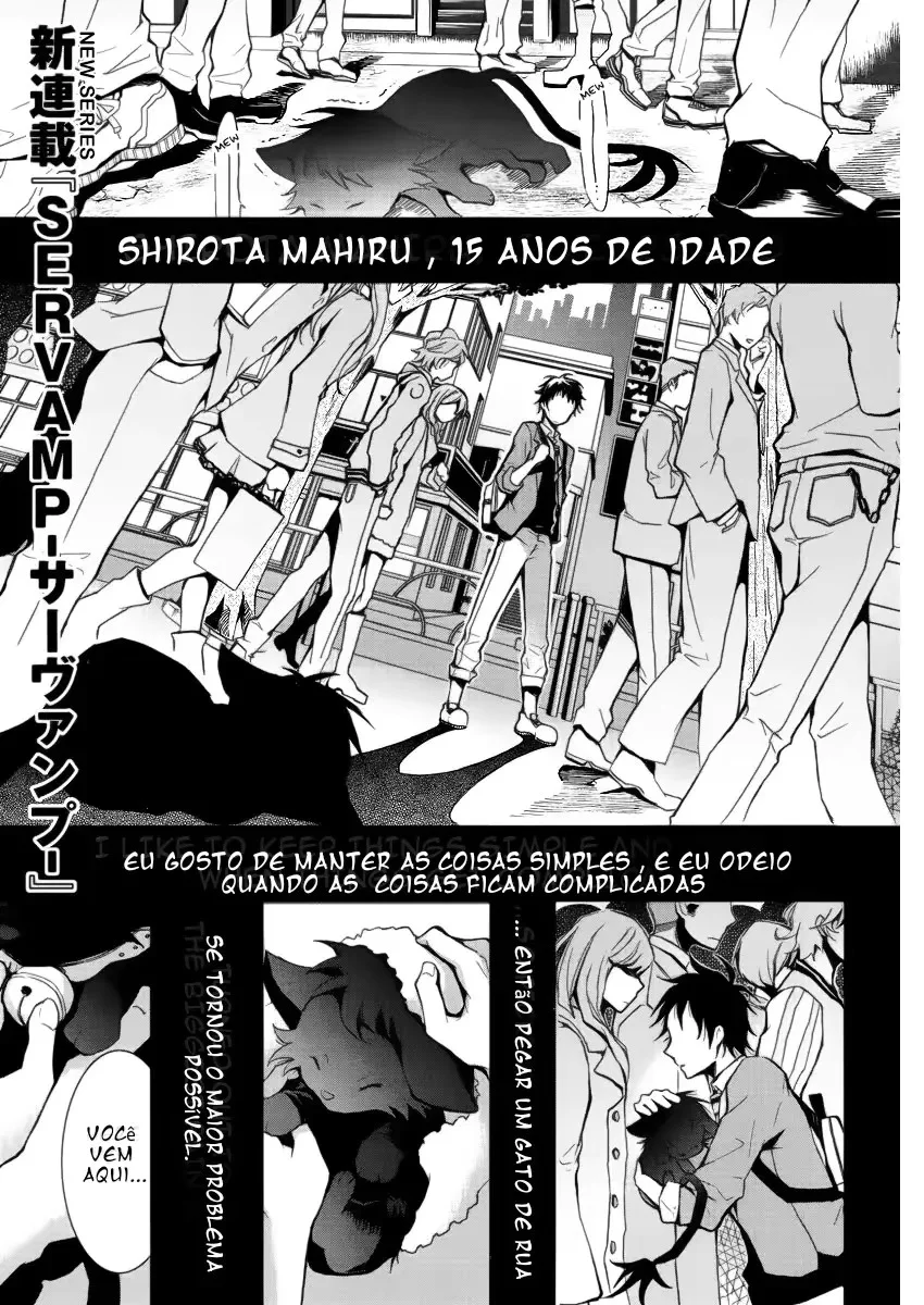 Servamp Capítulo 1 Página 3