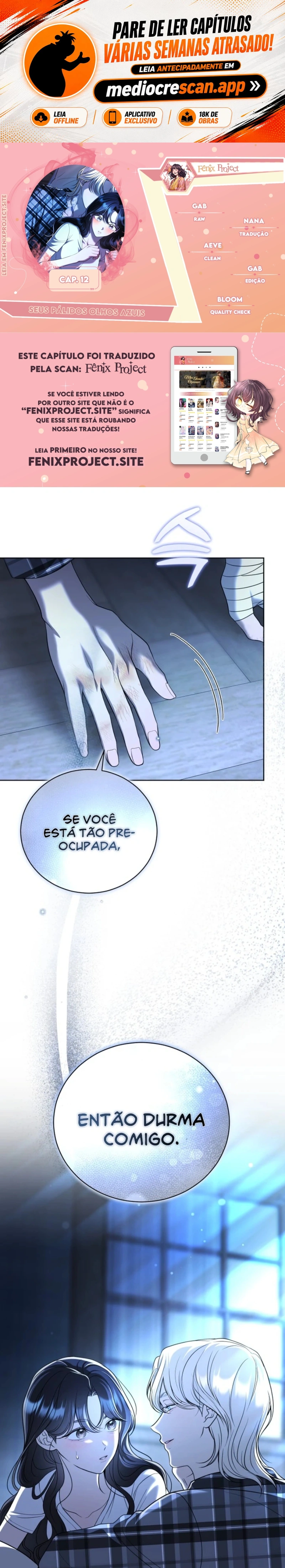Seus Pálidos Olhos Azuis Capítulo 12 Página 1
