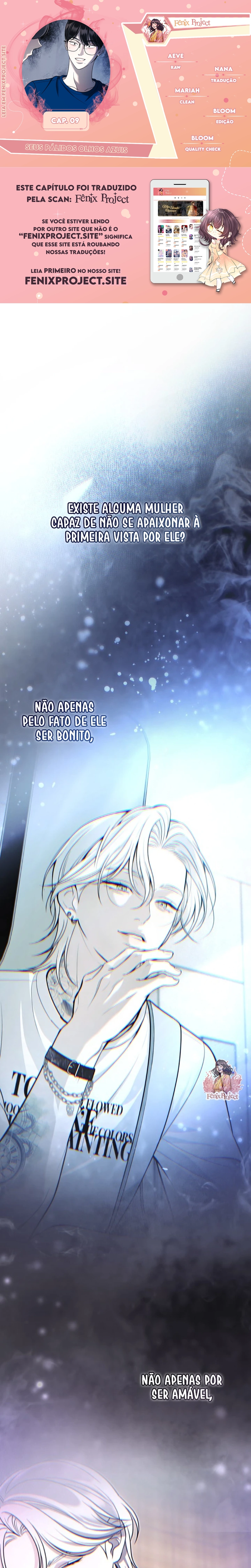 Seus Pálidos Olhos Azuis Capítulo 9 Página 1