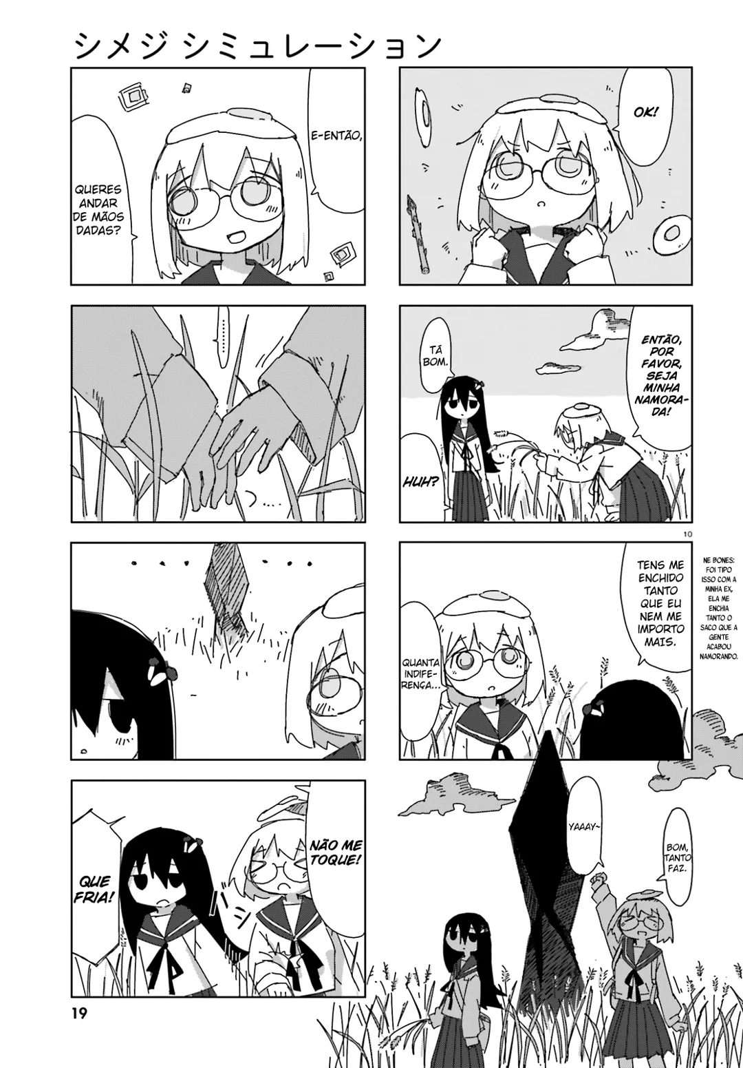 Simulação de Shimejis Capítulo 1 Página 11