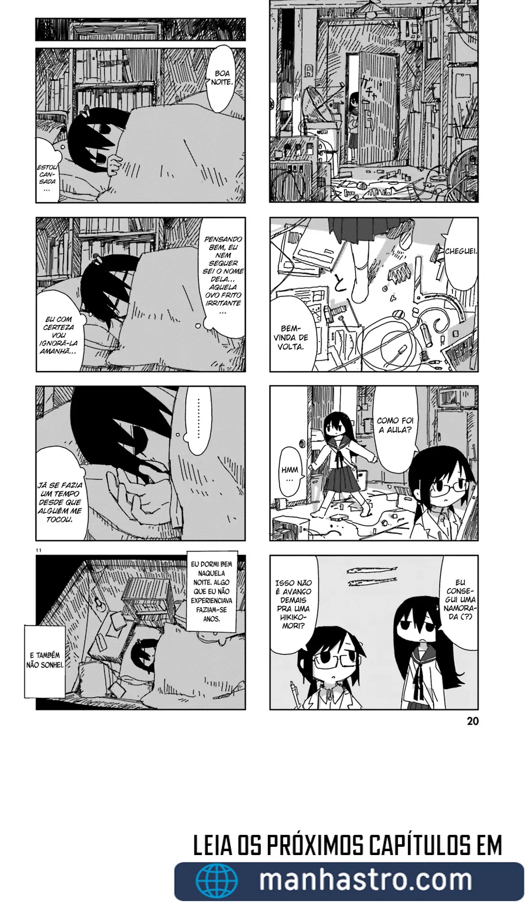 Simulação de Shimejis Capítulo 1 Página 12