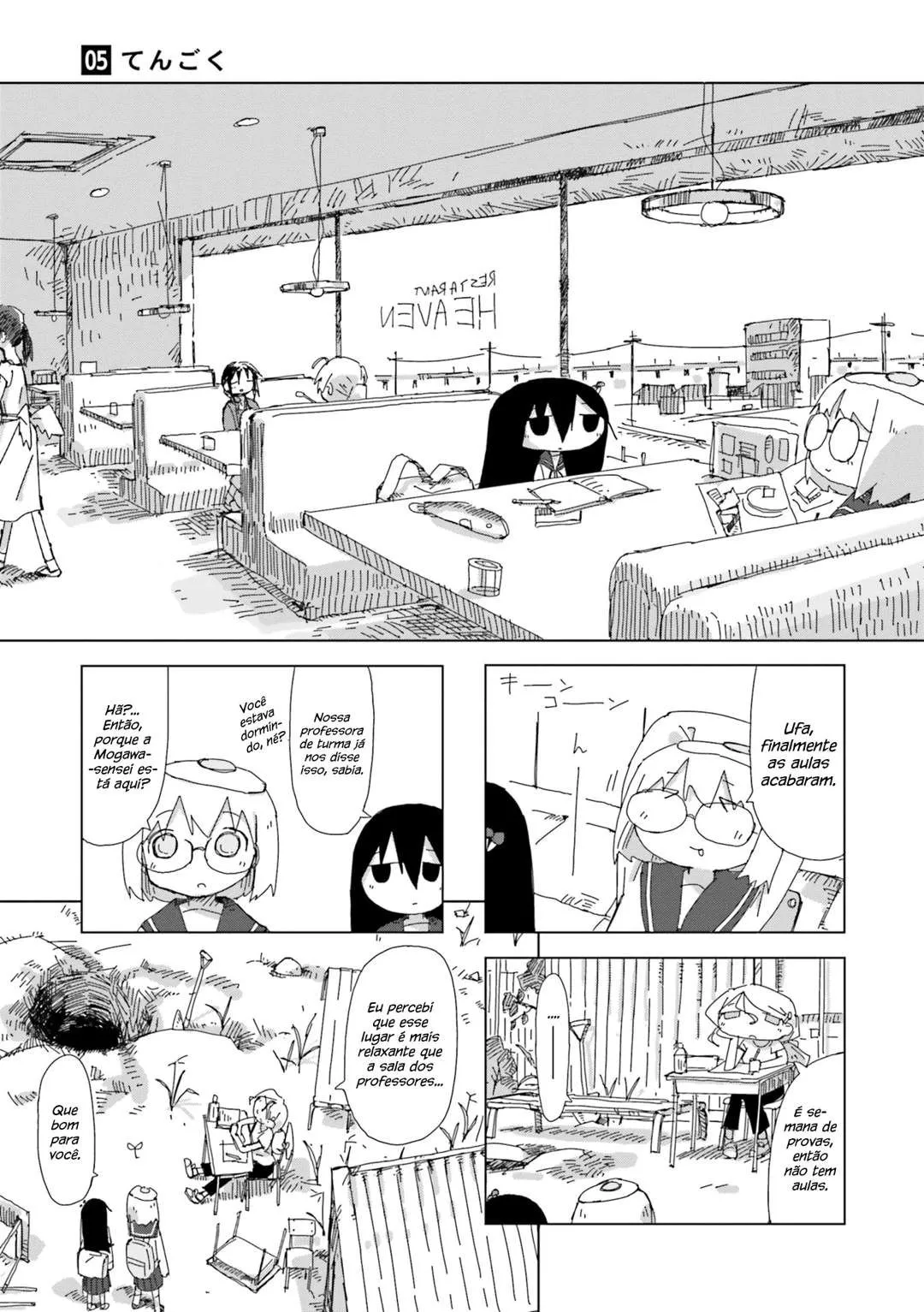 Simulação de Shimejis Capítulo 5 Página 1