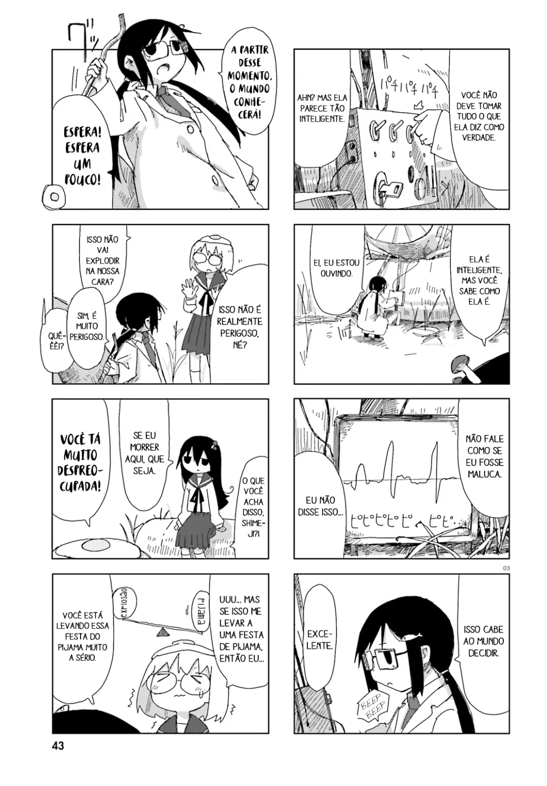 Simulação de Shimejis Capítulo 9 Página 3