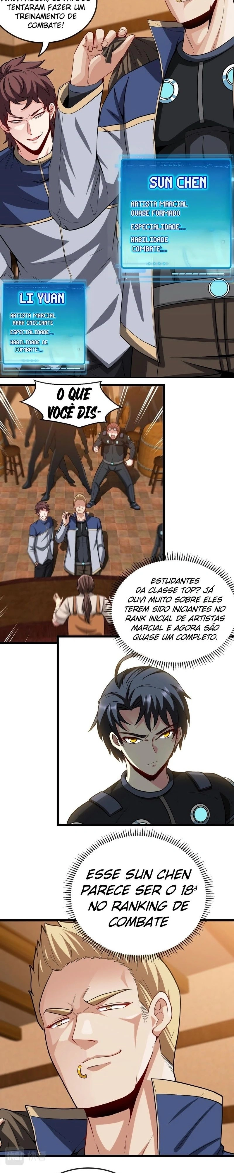 Sistema de atualização de nível de Deus Capítulo 11 Página 10