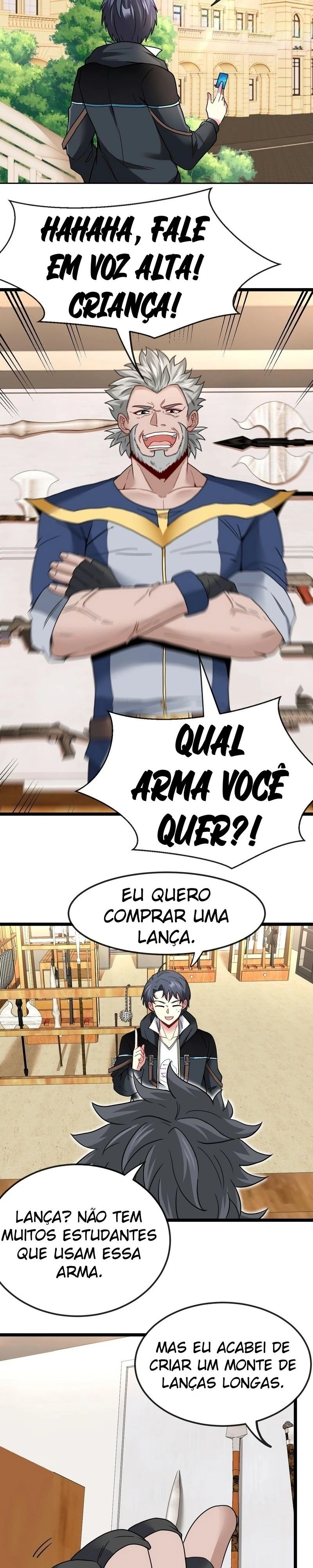 Sistema de atualização de nível de Deus Capítulo 13 Página 10