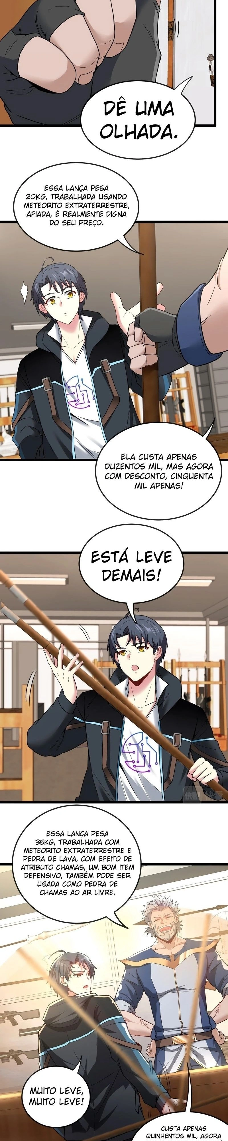 Sistema de atualização de nível de Deus Capítulo 13 Página 11