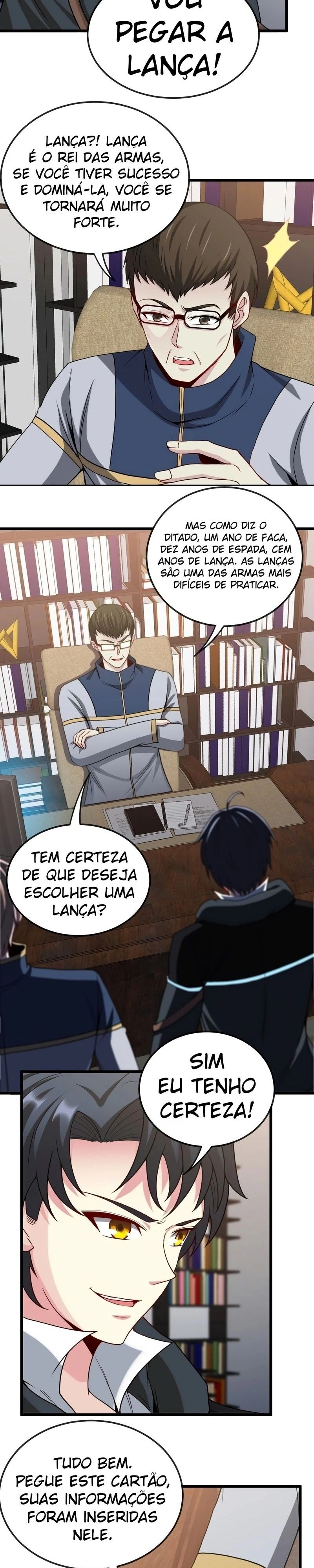 Sistema de atualização de nível de Deus Capítulo 13 Página 5