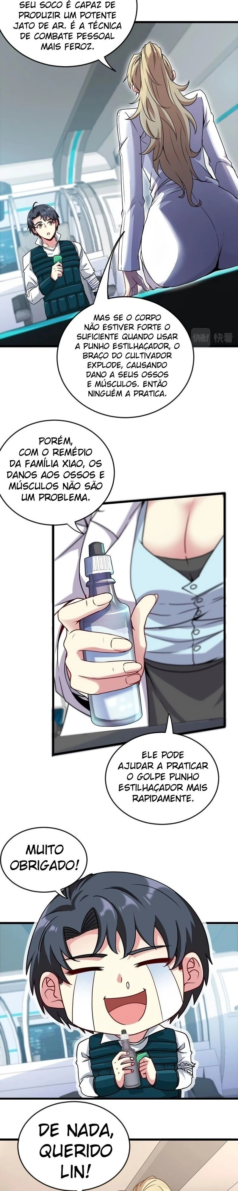 Sistema de atualização de nível de Deus Capítulo 15 Página 17