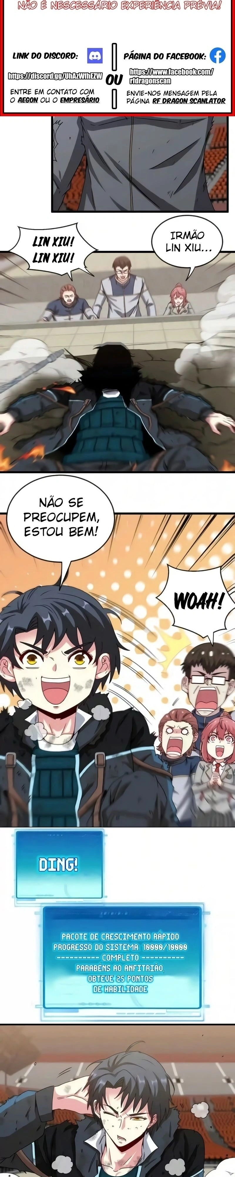 Sistema de atualização de nível de Deus Capítulo 16 Página 8