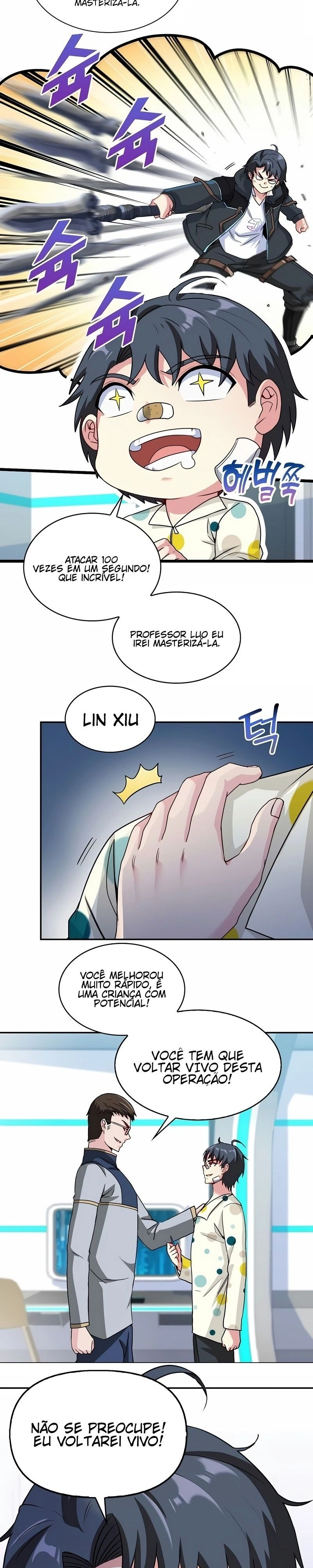 Sistema de atualização de nível de Deus Capítulo 18 Página 7