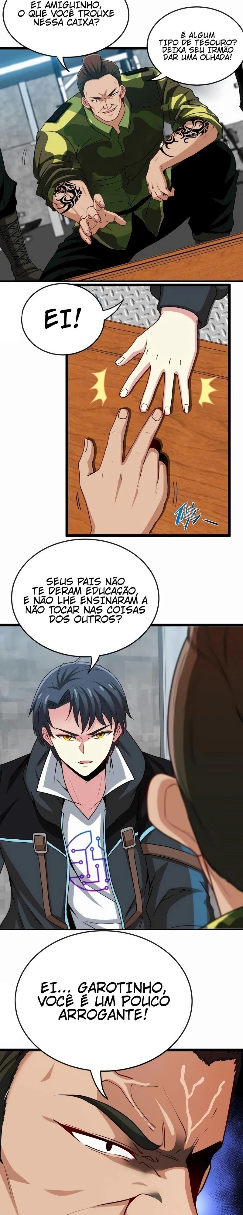 Sistema de atualização de nível de Deus Capítulo 19 Página 9