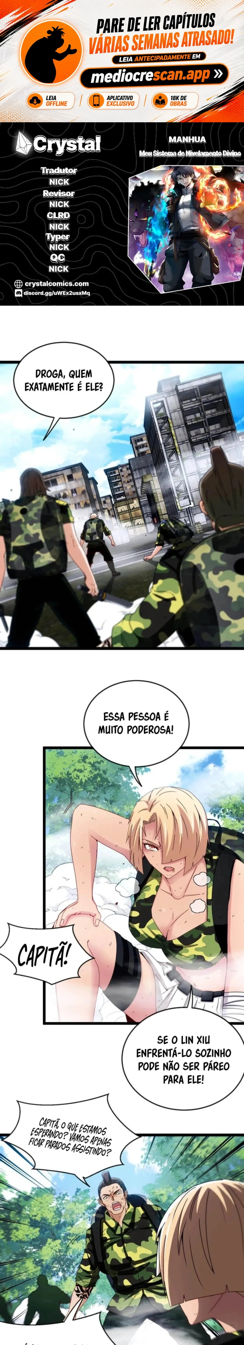 Sistema de atualização de nível de Deus Capítulo 26 Página 1