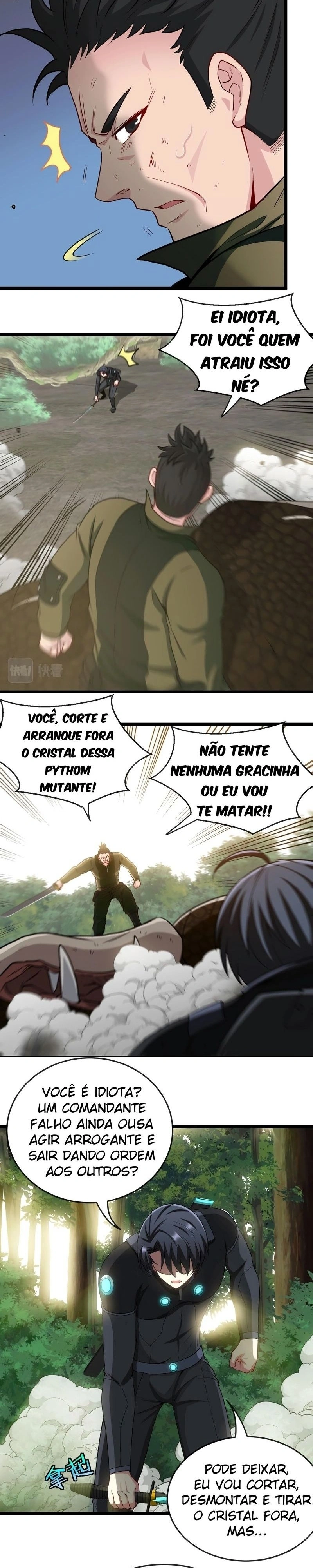Sistema de atualização de nível de Deus Capítulo 4 Página 21