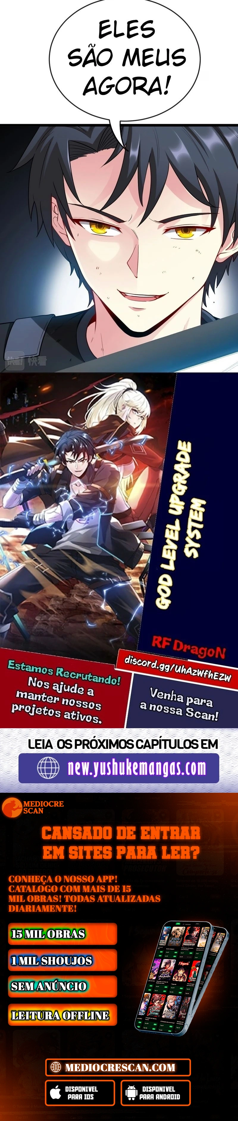 Sistema de atualização de nível de Deus Capítulo 4 Página 22