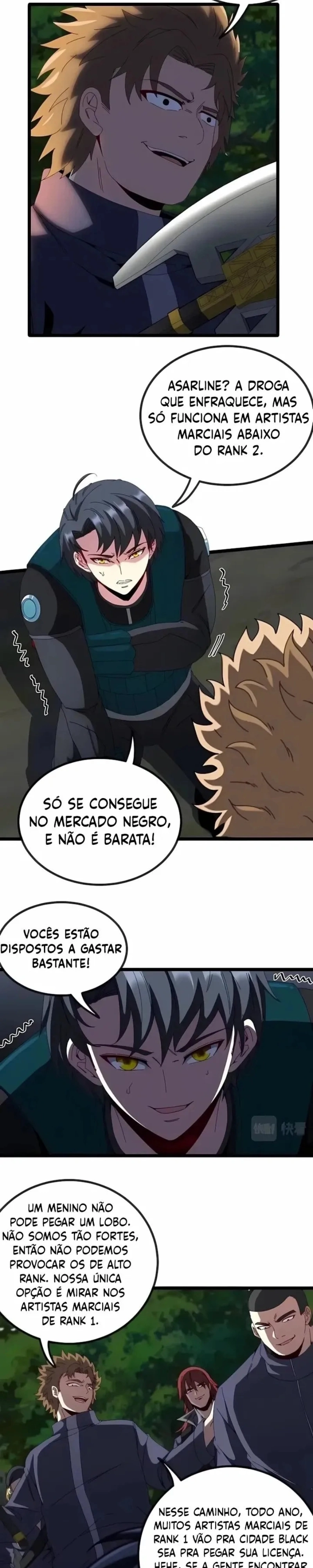 Sistema de atualização de nível de Deus Capítulo 42 Página 6