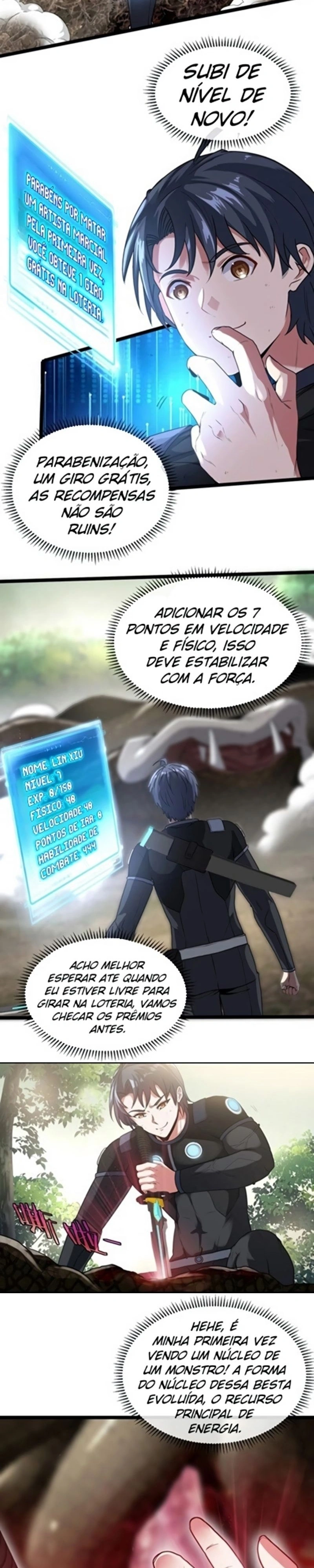 Sistema de atualização de nível de Deus Capítulo 5 Página 5