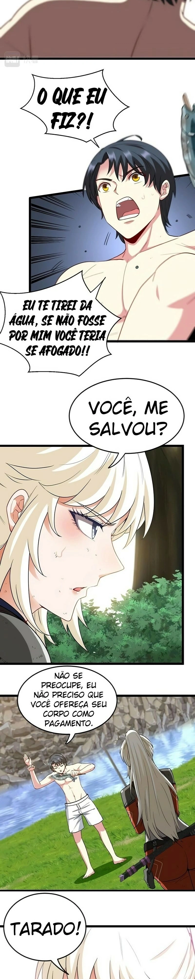 Sistema de atualização de nível de Deus Capítulo 6 Página 7