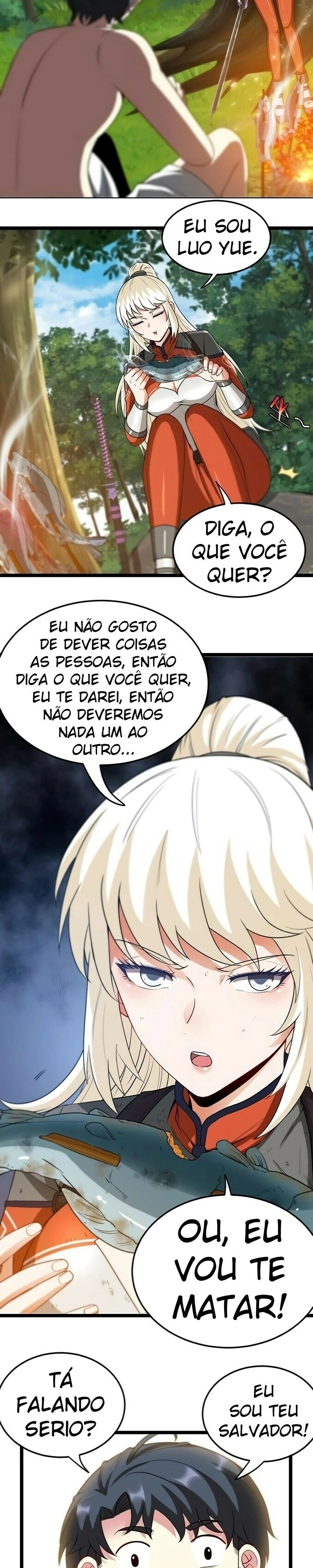Sistema de atualização de nível de Deus Capítulo 6 Página 9