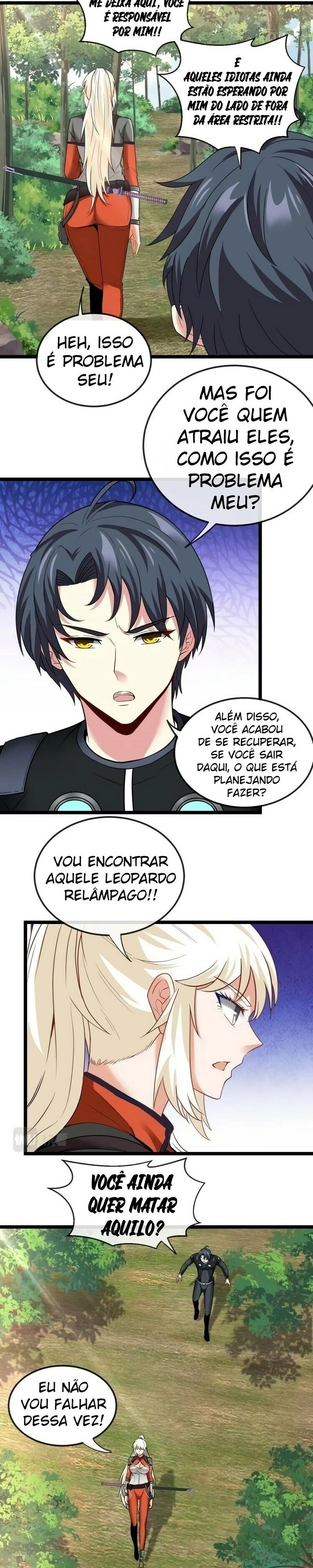 Sistema de atualização de nível de Deus Capítulo 8 Página 16