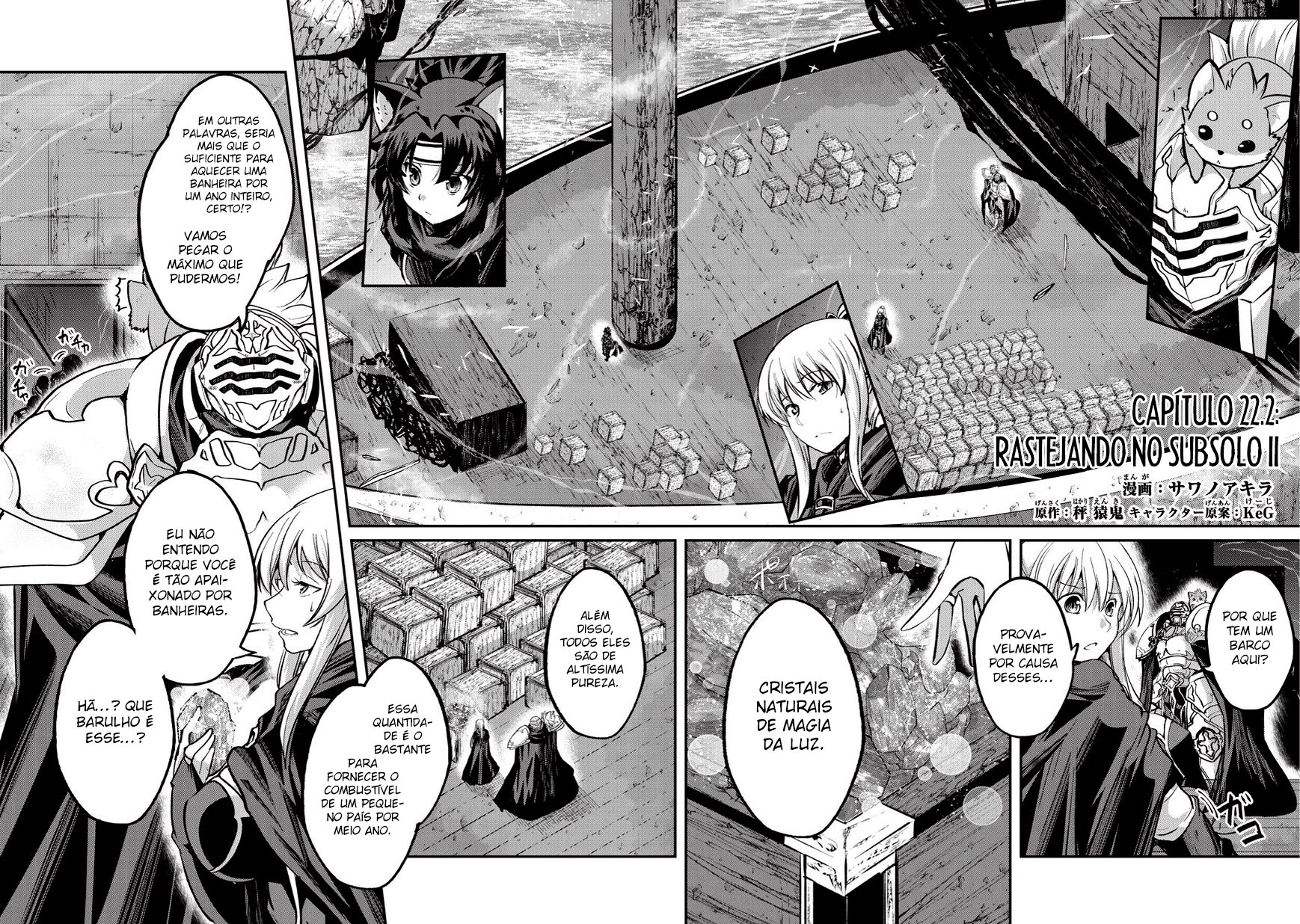 Skeleton Knight in Another World Capítulo 22.2 Página 3