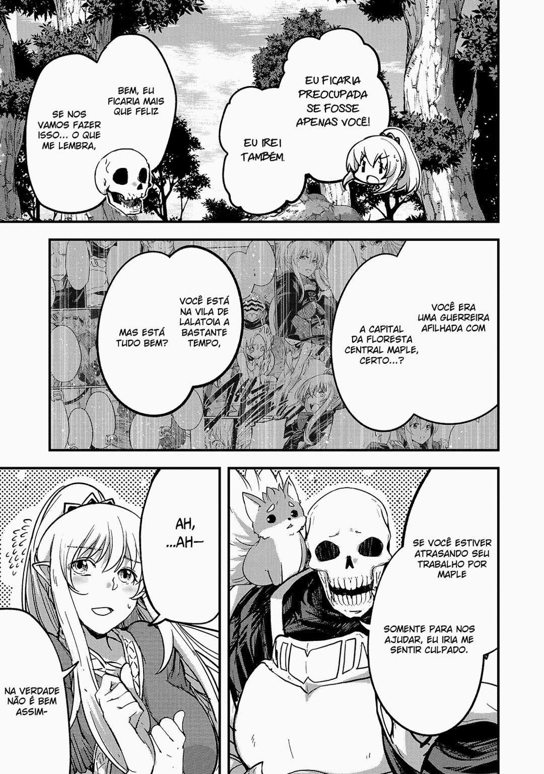 Skeleton Knight in Another World Capítulo 34 Página 18