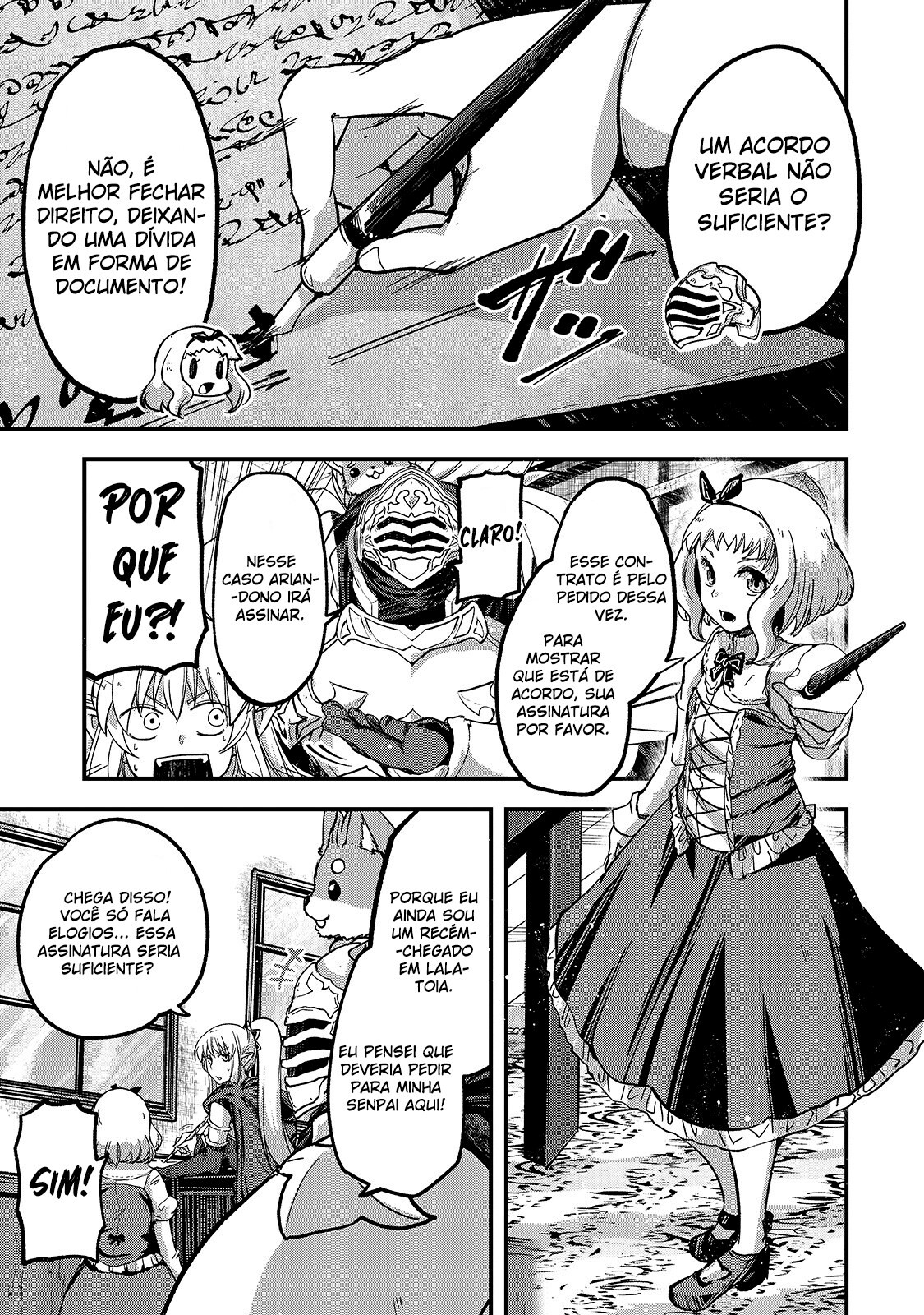 Skeleton Knight in Another World Capítulo 39 Página 2