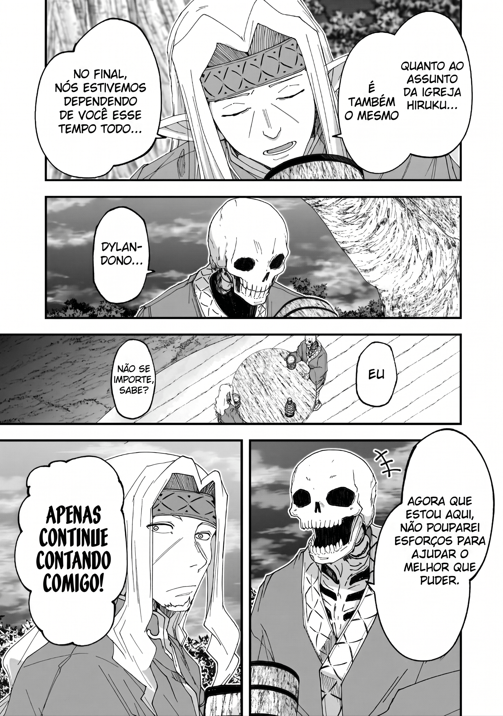 Skeleton Knight in Another World Capítulo 62.1 Página 10