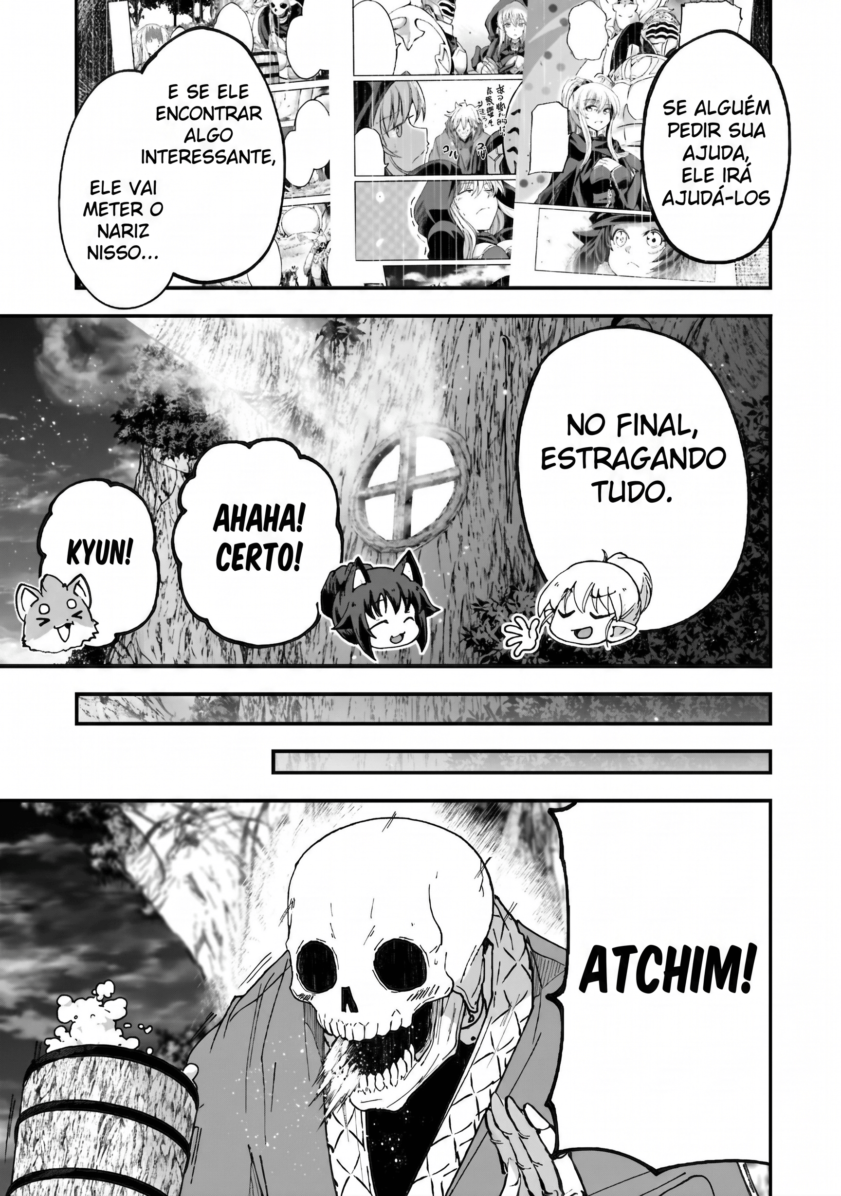 Skeleton Knight in Another World Capítulo 62.1 Página 8
