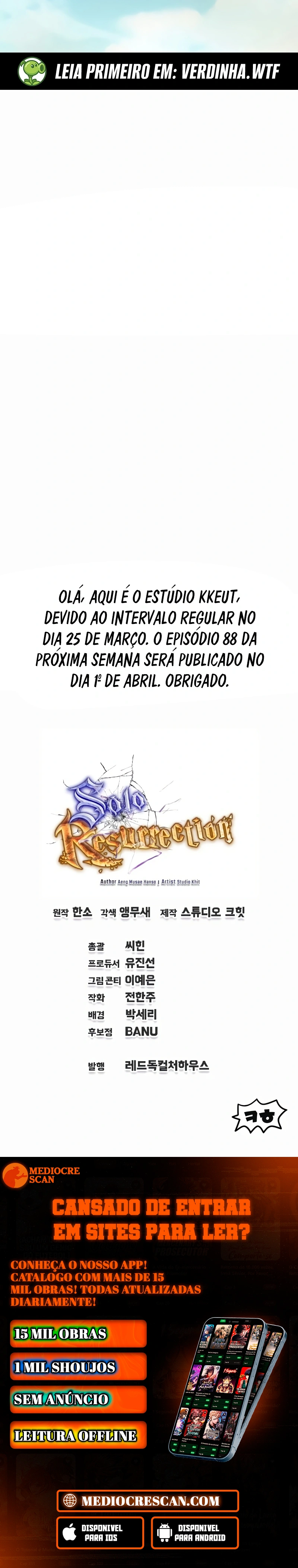 Só Eu Revivo Capítulo 87 Página 29