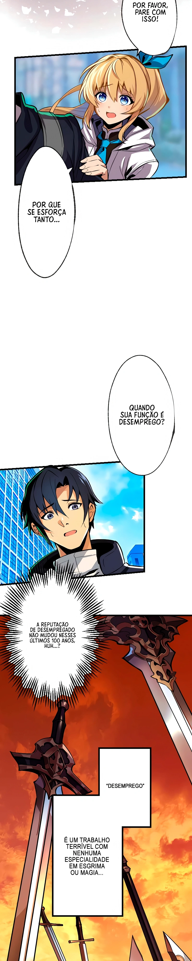 Só Eu Sei Que a Classe Desempregado é a Mais Forte Capítulo 2 Página 20
