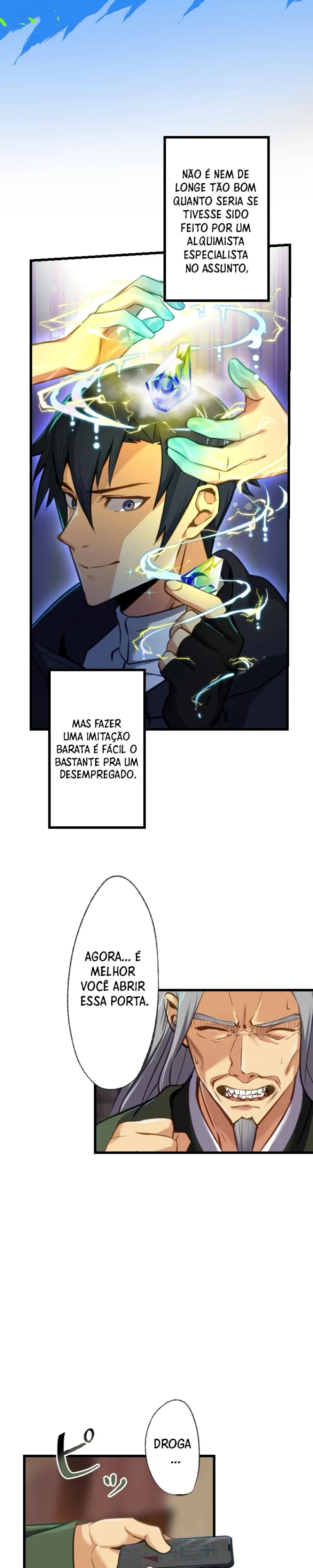 Só Eu Sei Que a Classe Desempregado é a Mais Forte Capítulo 7 Página 7