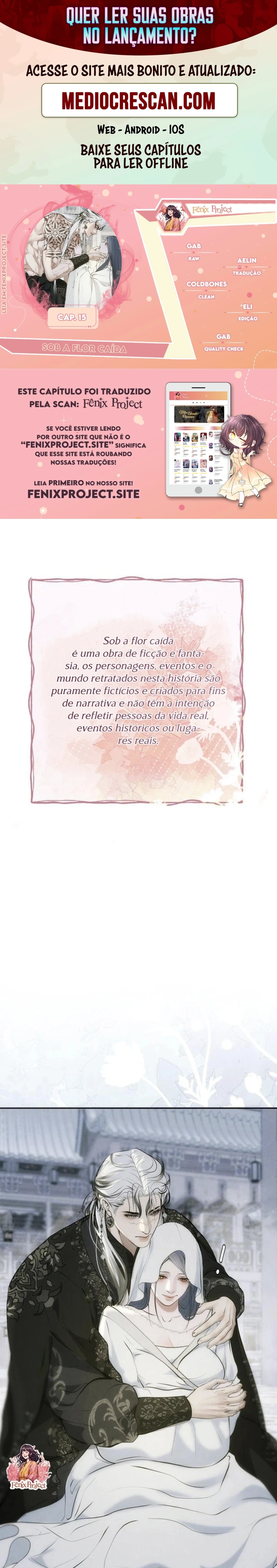  Sob a Flor Caída Capítulo 15 Página 1