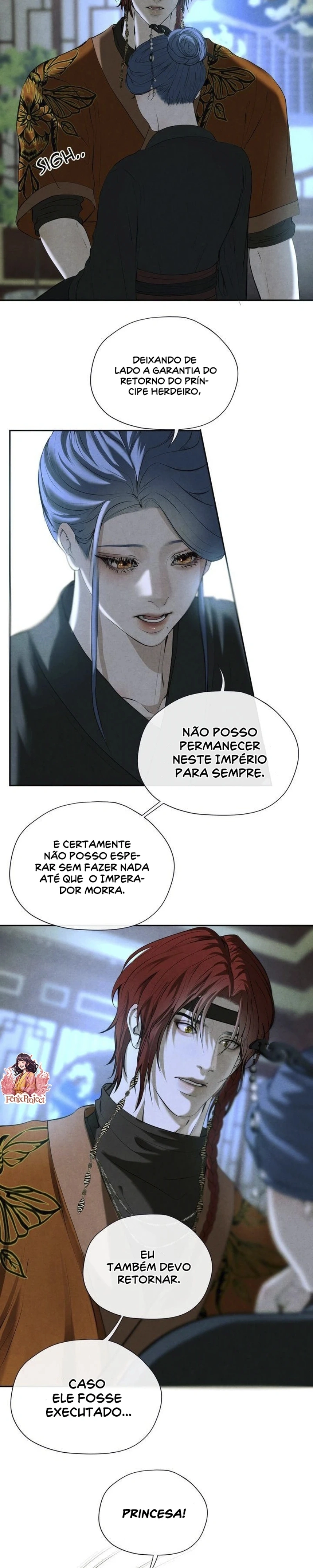  Sob a Flor Caída Capítulo 22 Página 6