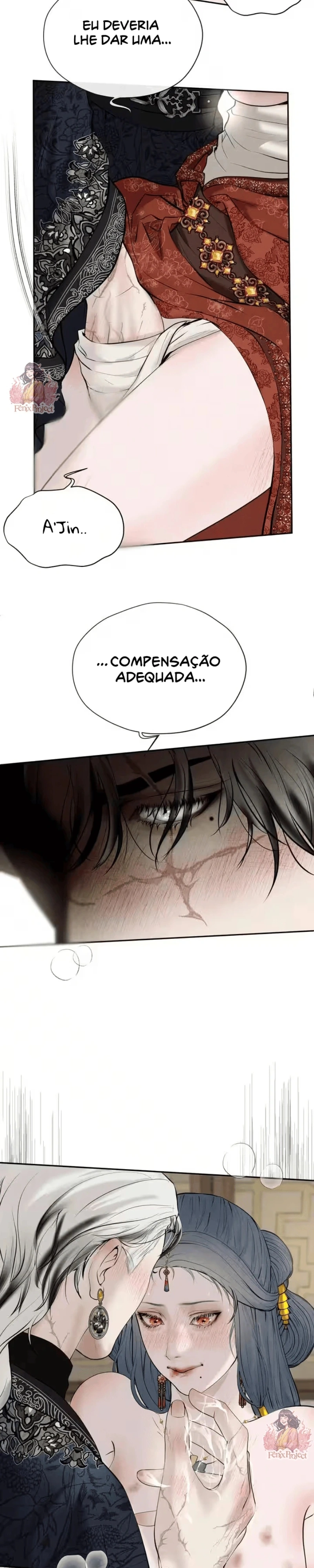  Sob a Flor Caída Capítulo 32 Página 12