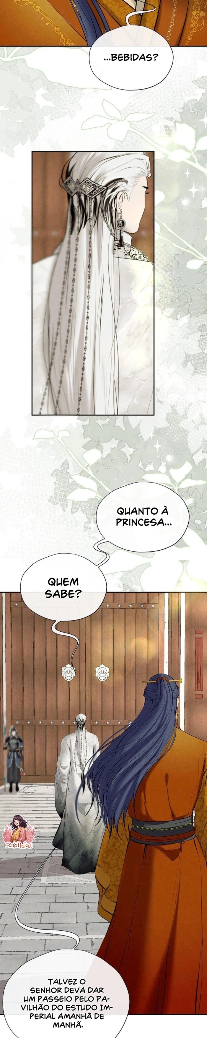  Sob a Flor Caída Capítulo 35 Página 18