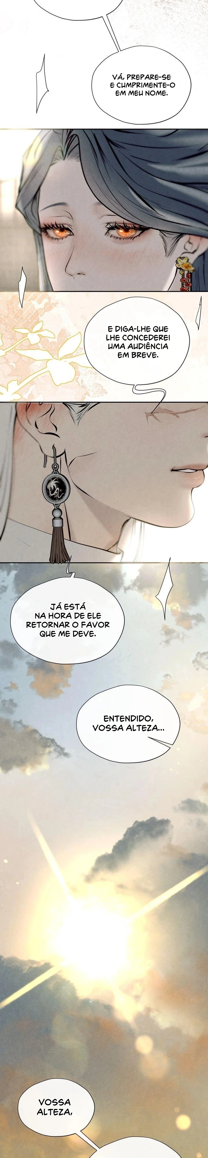  Sob a Flor Caída Capítulo 37 Página 19