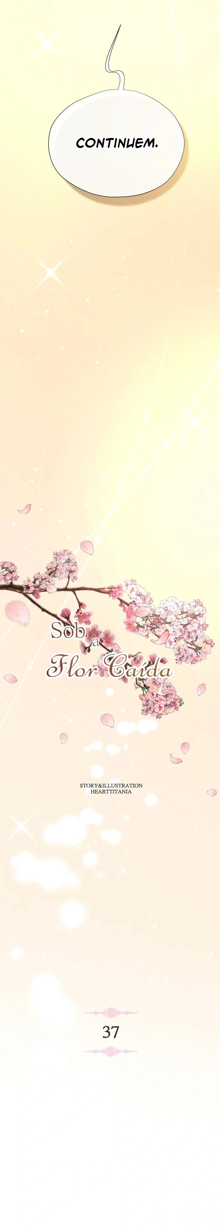  Sob a Flor Caída Capítulo 37 Página 9