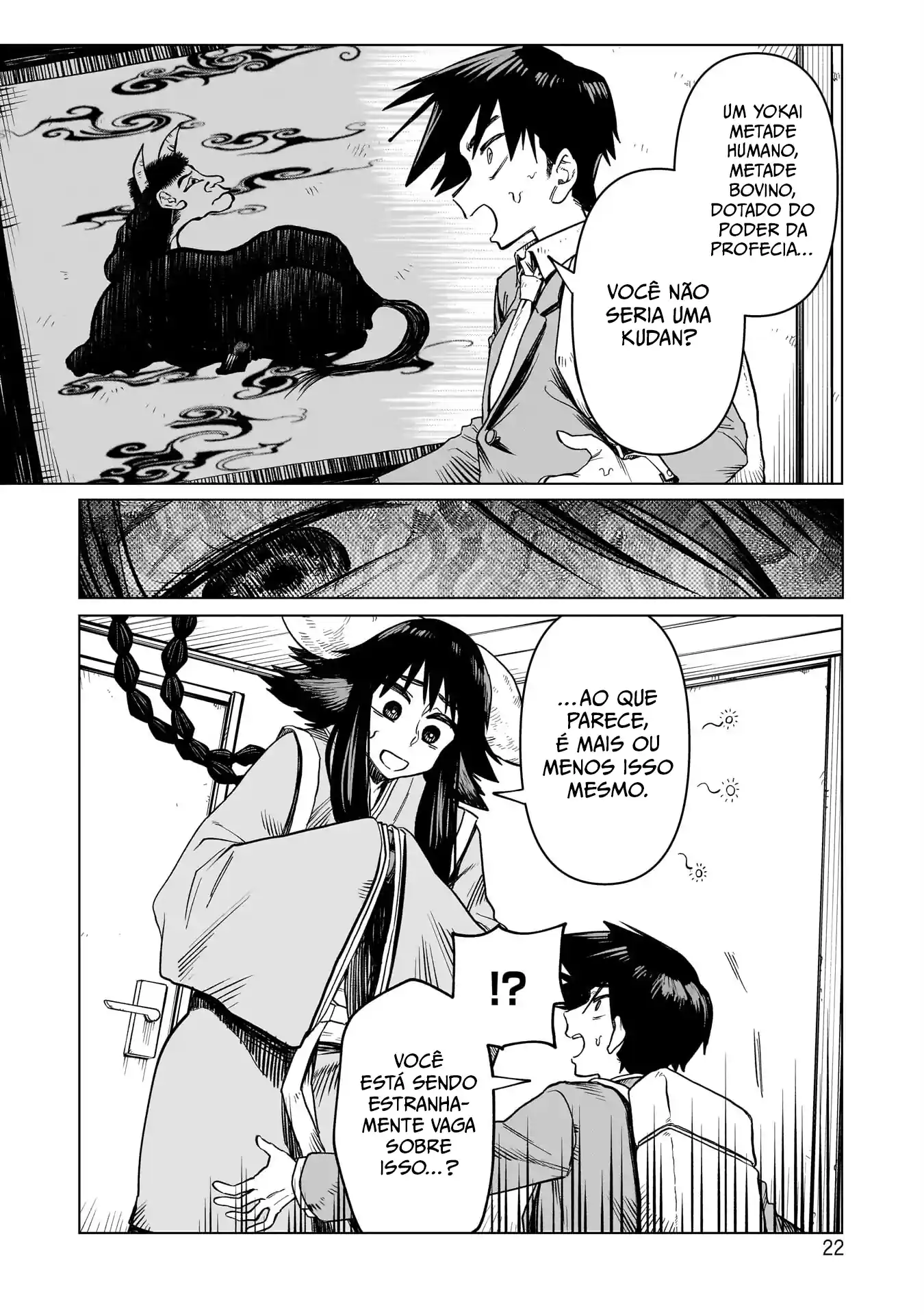 Sobre a espada de Kudan Capítulo 1 Página 21