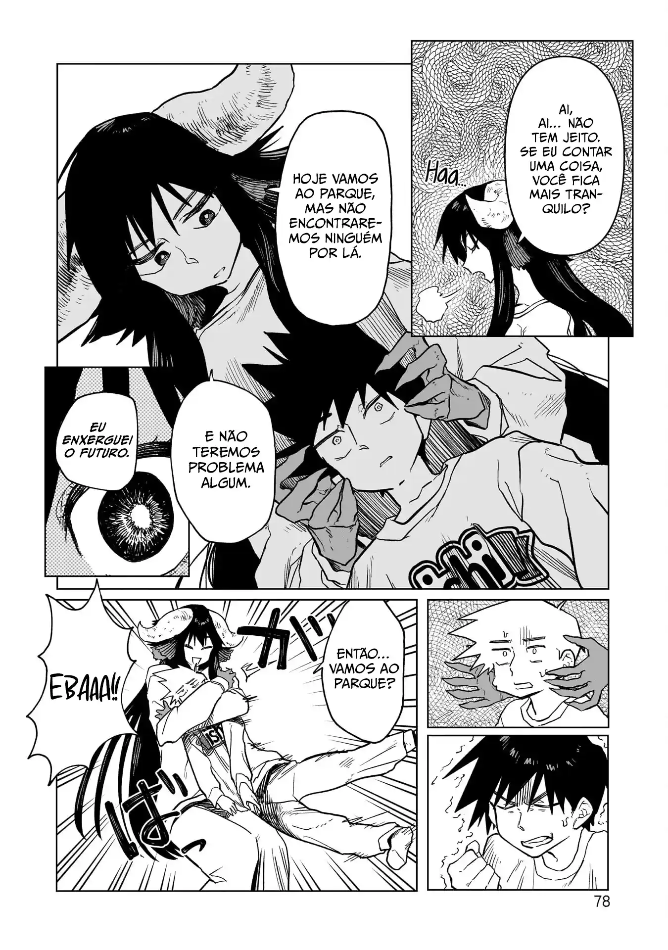 Sobre a espada de Kudan Capítulo 3 Página 12