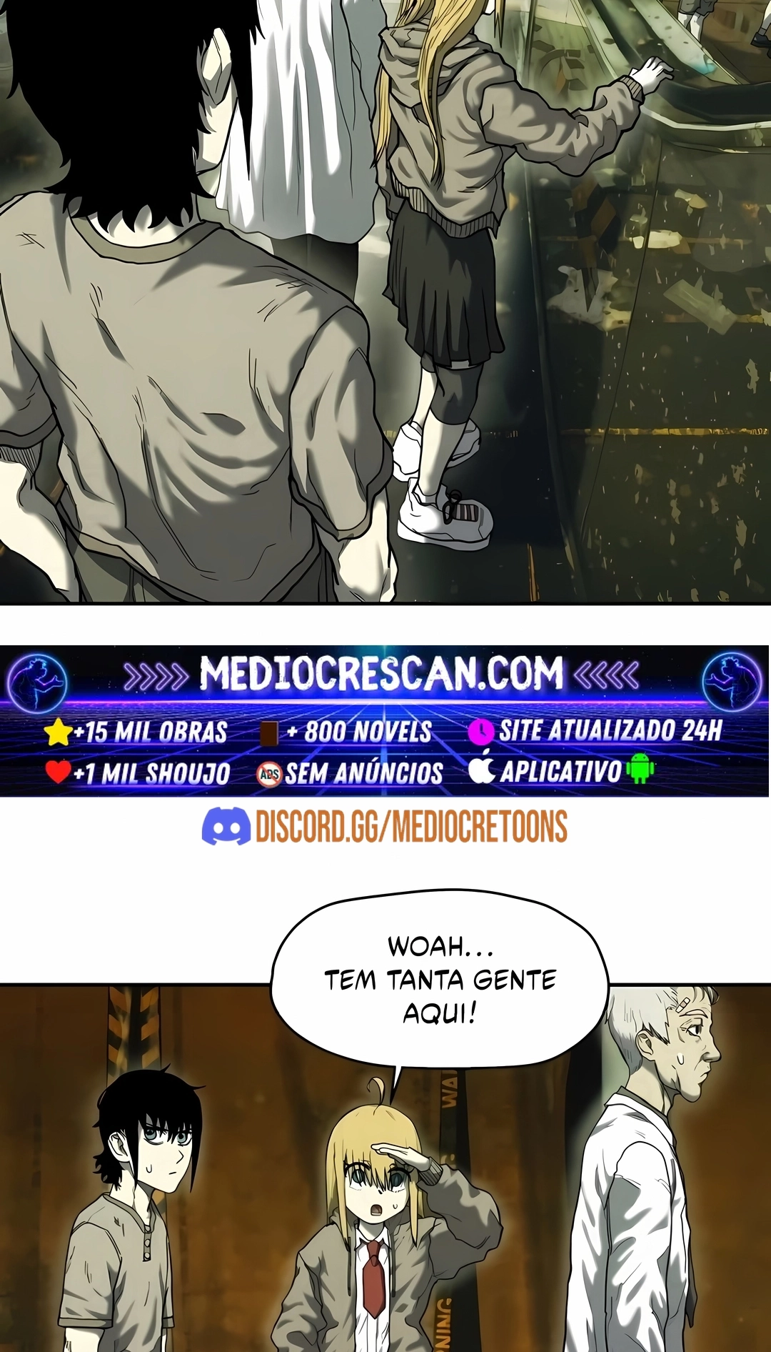 Sobrevivendo ao Apocalipse! Capítulo 7 Página 57
