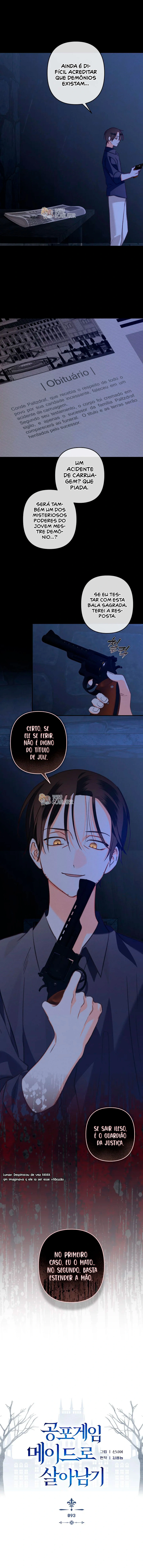 Sobrevivendo Como Uma Empregada Em Um Jogo De Terror Capítulo 93 Página 7