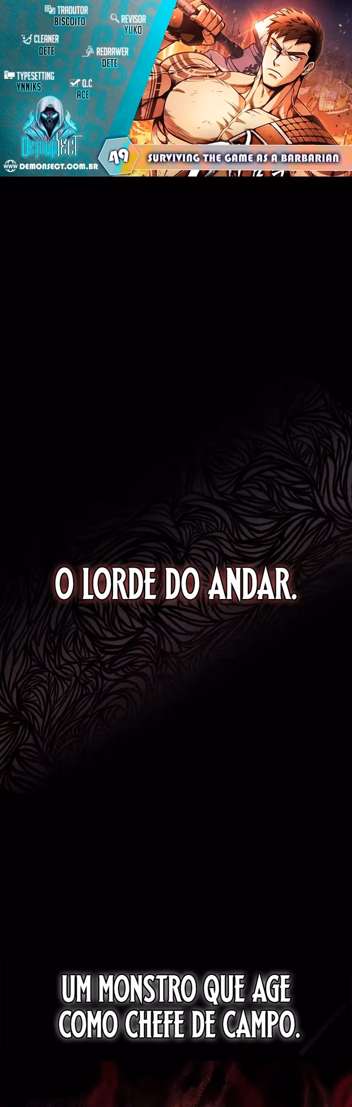 Sobrevivendo no Jogo como um Bárbaro Capítulo 49 Página 1