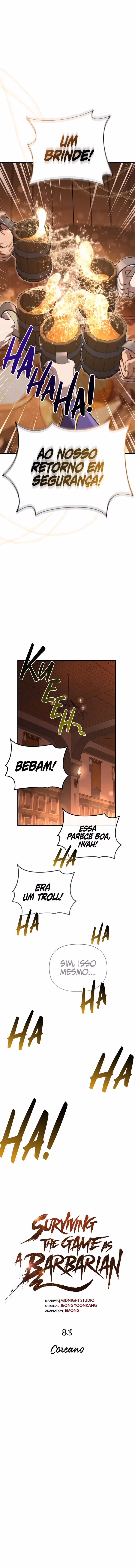 Sobrevivendo no Jogo como um Bárbaro Capítulo 83 Página 3