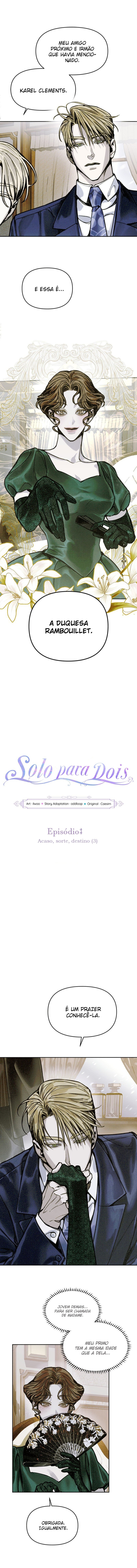 Solo For Two Capítulo 3 Página 1