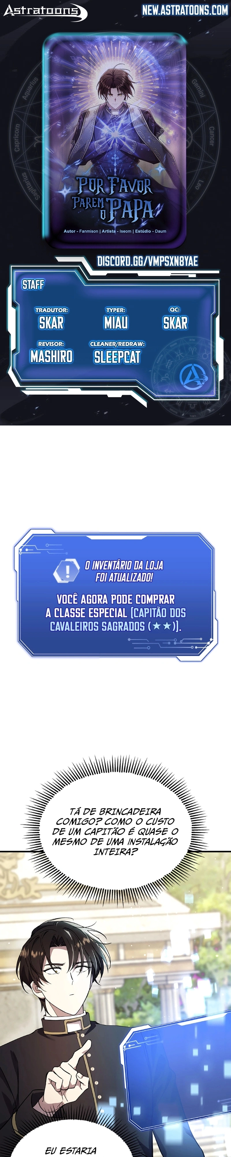 Somebody stop the pope Capítulo 22 Página 1