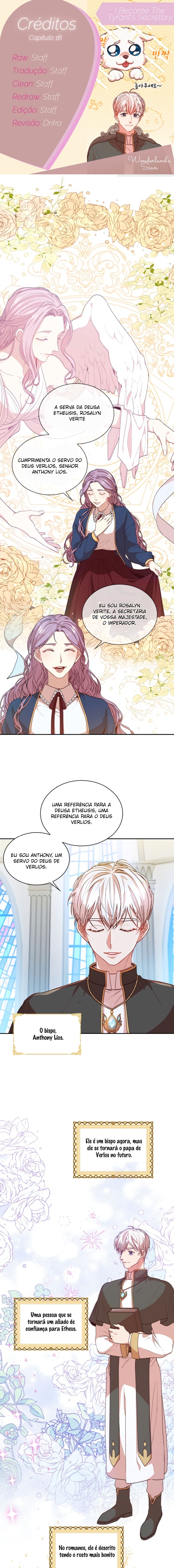 Sou a secretária do tirano Capítulo 16 Página 1