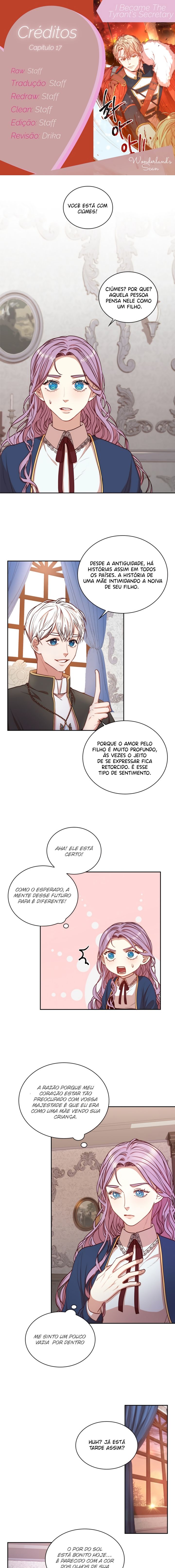 Sou a secretária do tirano Capítulo 17 Página 1