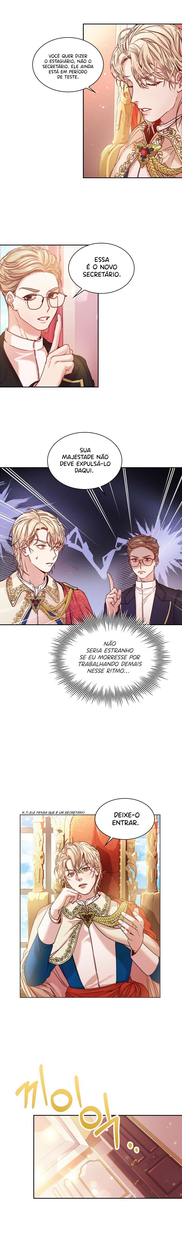 Sou a secretária do tirano Capítulo 3 Página 8