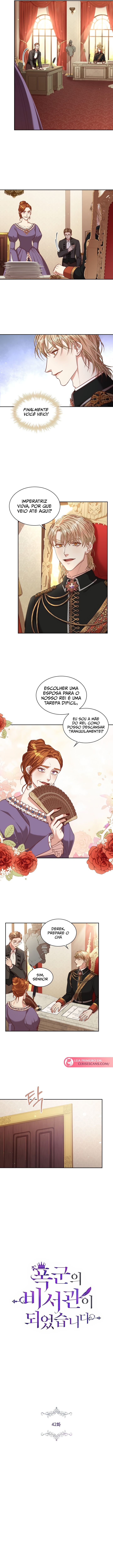 Sou a secretária do tirano Capítulo 42 Página 3